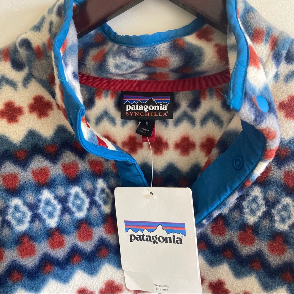 Patagonia New With Tags Synchilla Snap T Fleece Pullover - Picture 3 of 3